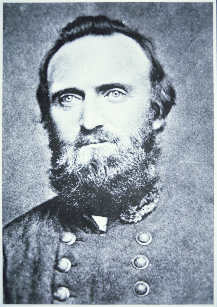 Portret Thomasa J. „Stonewall” Jacksona (zdjęcie czarno-białe) autorstwa American Photographer