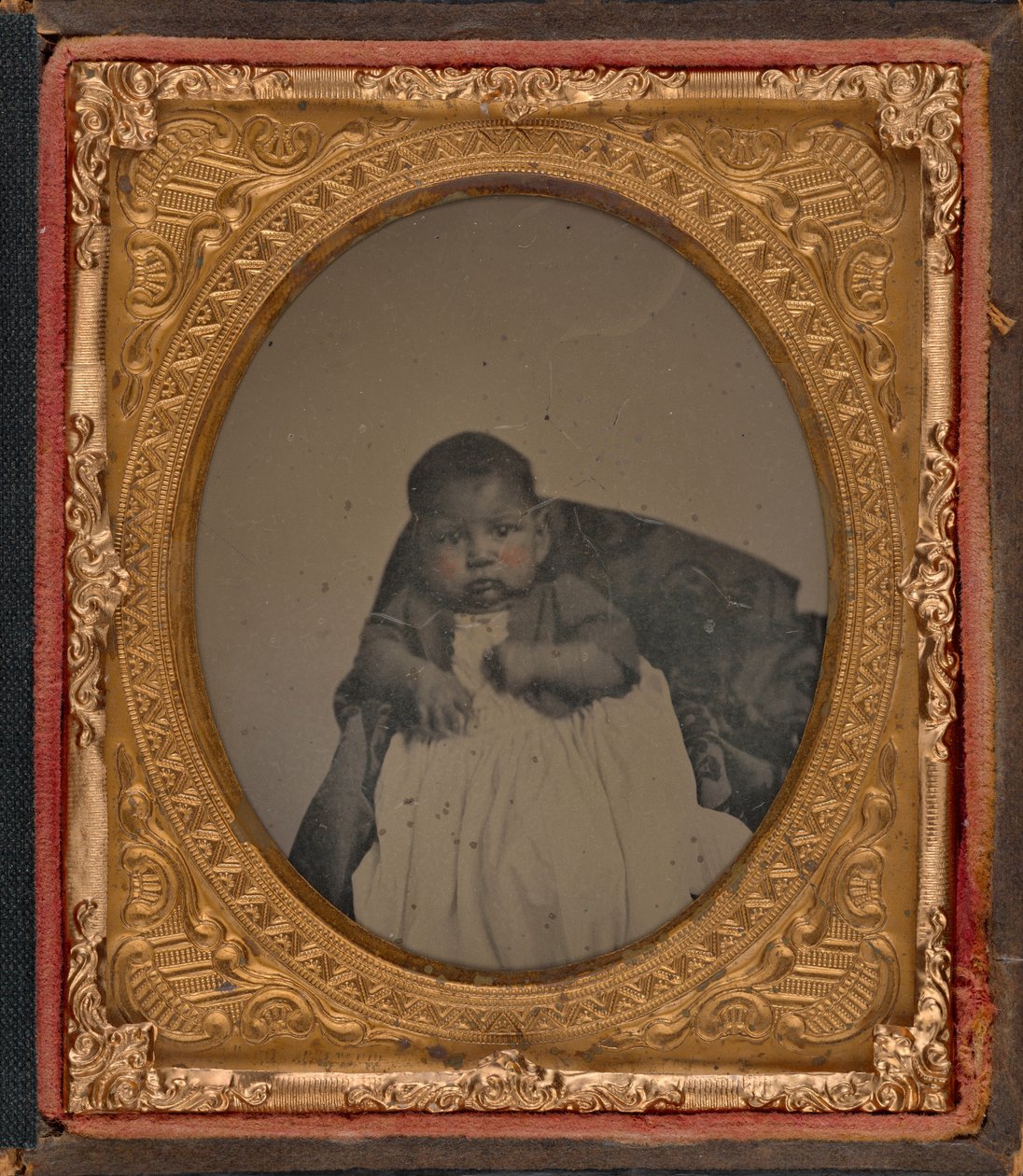 Portret dziecka, ok. 1860 (zdjęcie) autorstwa American Photographer