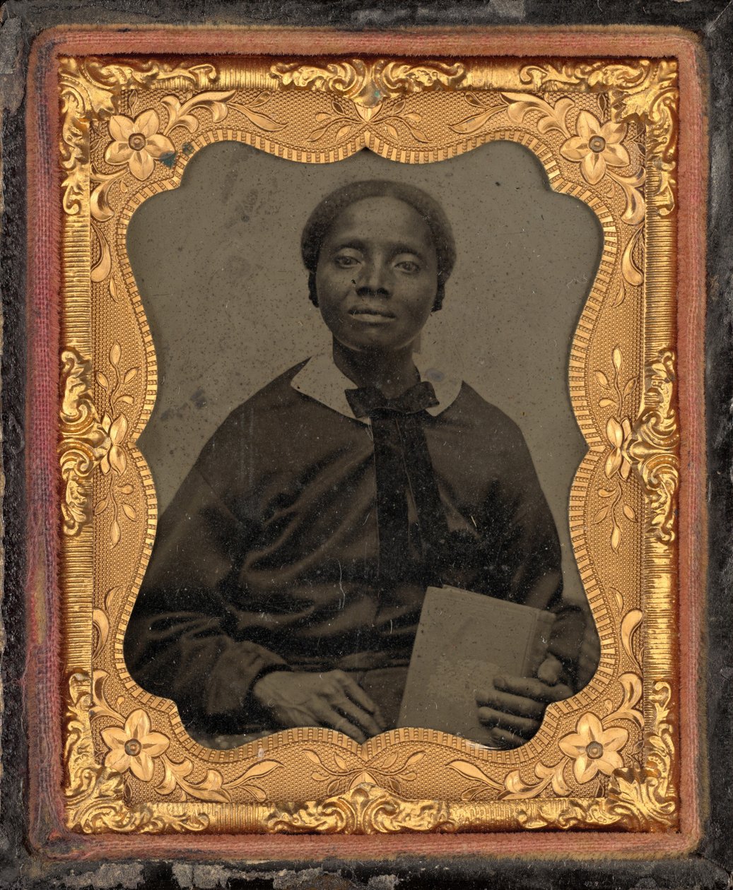 Portret kobiety, ok. 1860 (zdjęcie) autorstwa American Photographer