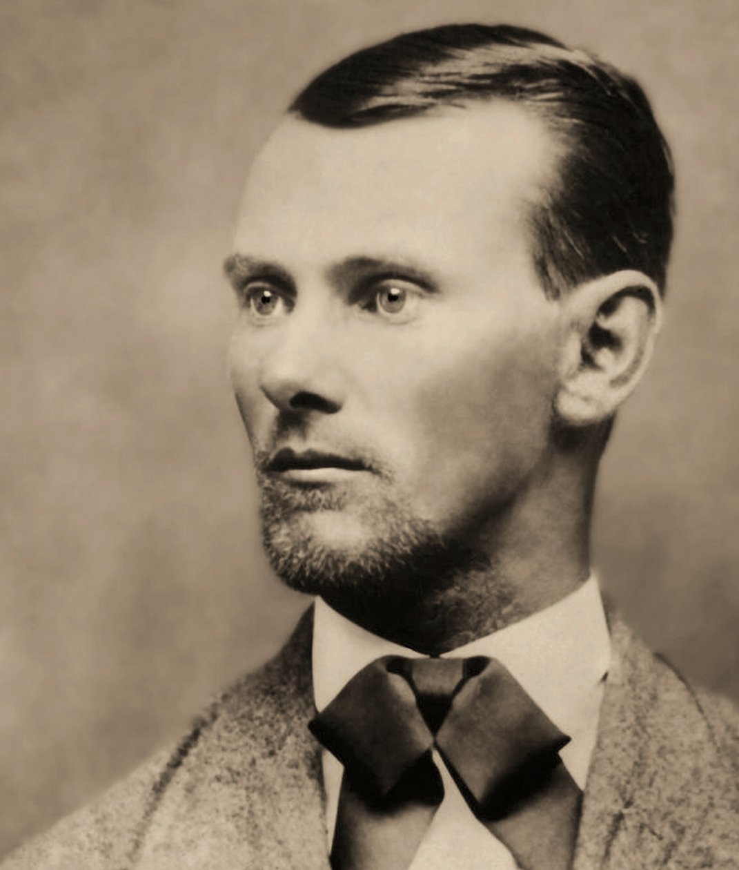 Portret wyjętego spod prawa Jesse Jamesa (1847-1882), (Zdjęcie w Gabinecie) autorstwa American Photographer