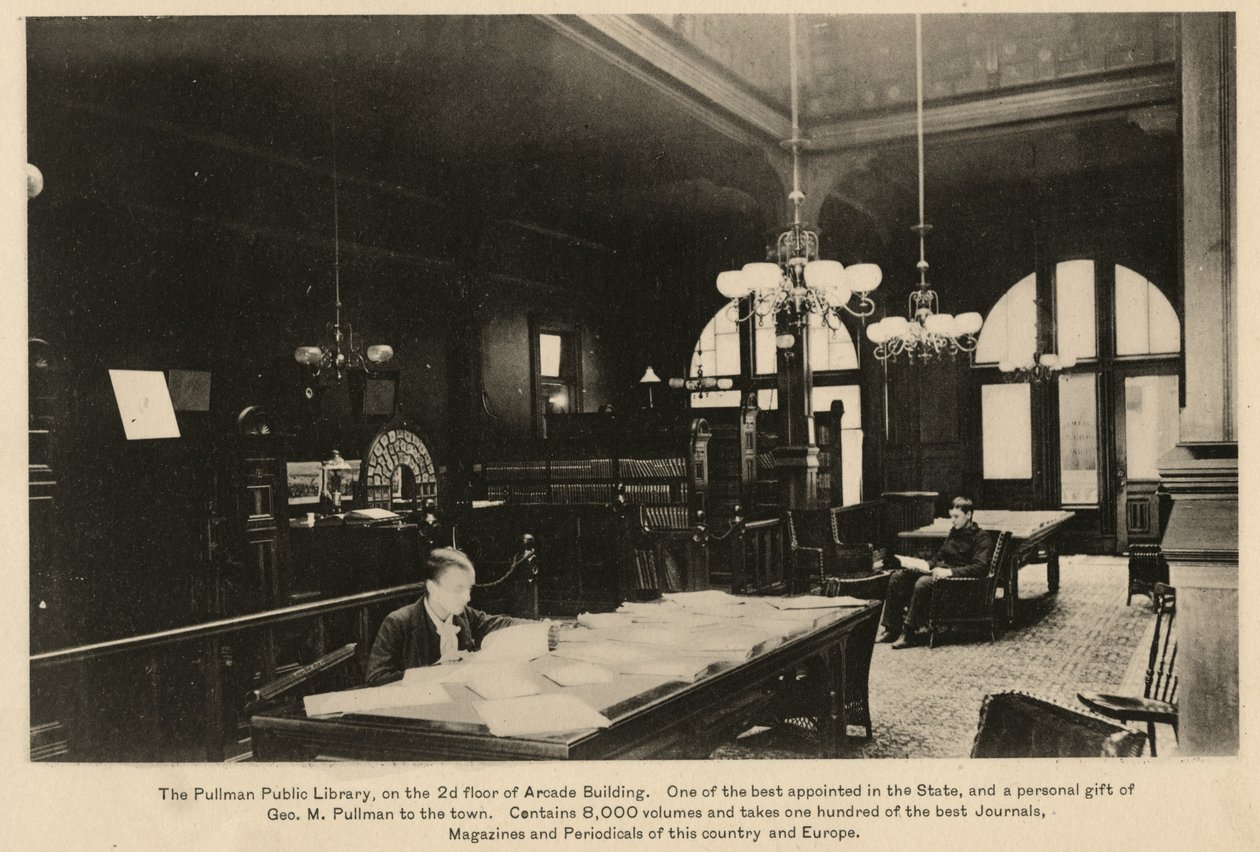Pullman Project (srebrny nadruk żelatynowy) autorstwa American Photographer