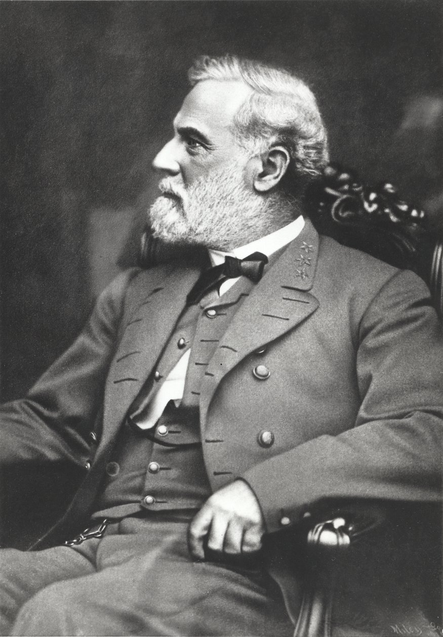 Robert E. Lee (zdjęcie czarno-białe) autorstwa American Photographer