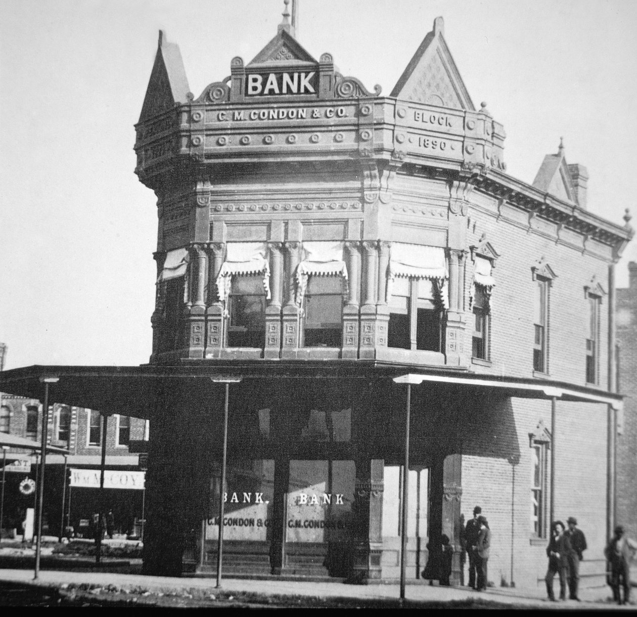 Bank Condon, Coffeyville, Kansas autorstwa American Photographer