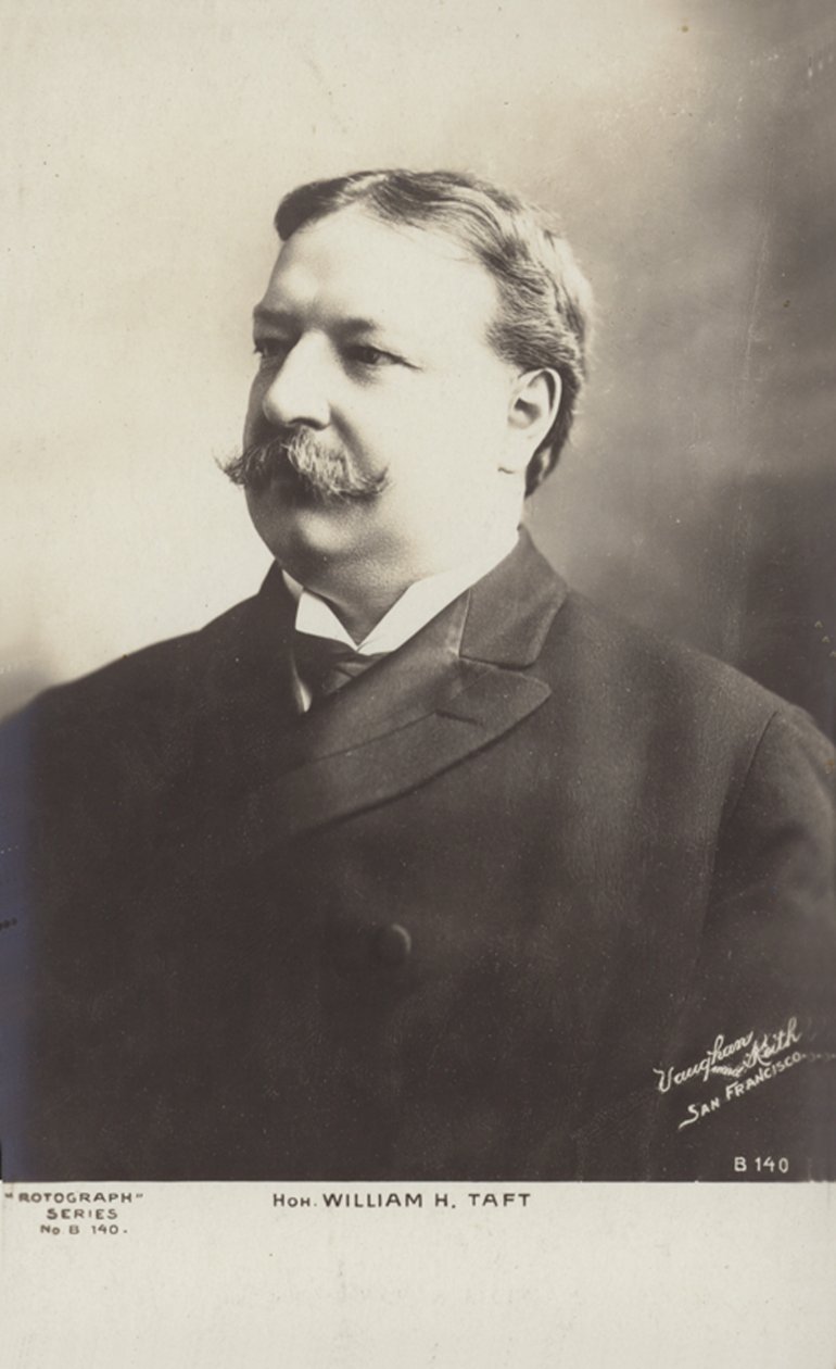 William Howard Taft (zdjęcie czarno-białe) autorstwa American Photographer