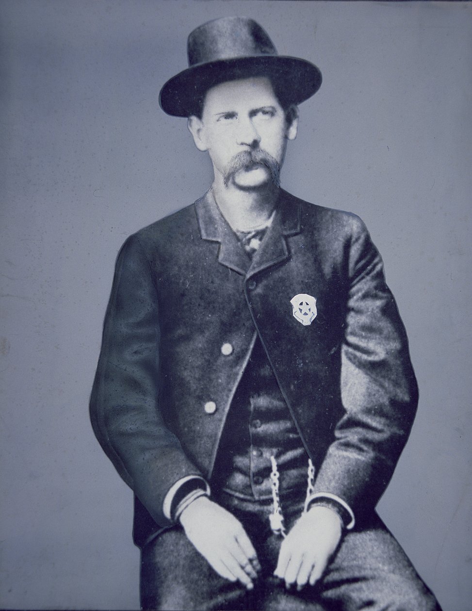 Wyatt Earp (1848-1929) czerwiec autorstwa American Photographer