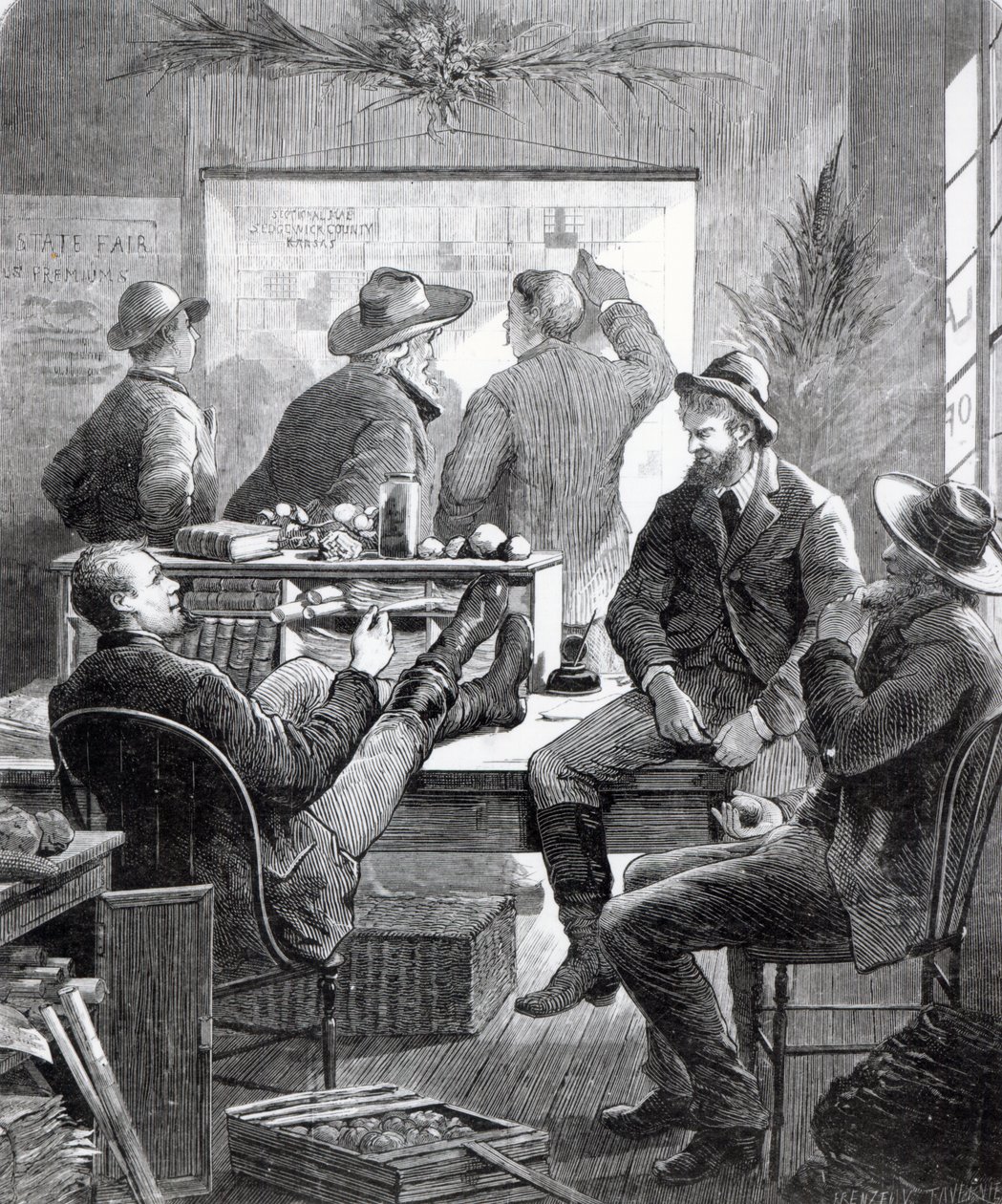 Kansas Land Office, z „Harper