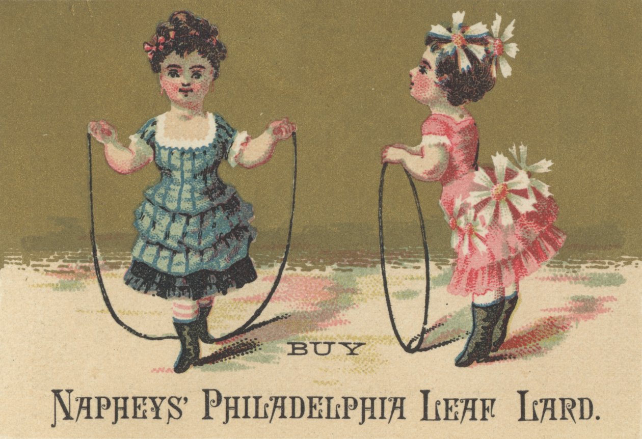 Reklama dla Napheys Philadelphia Leaf Lard, ok.1880 autorstwa American School