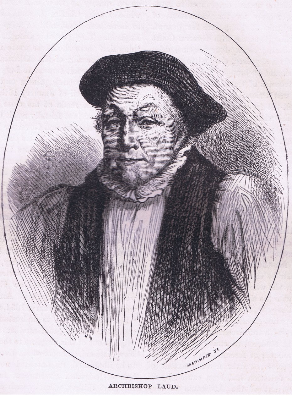 Arcybiskup Laud, ilustracja z pubu Cassell