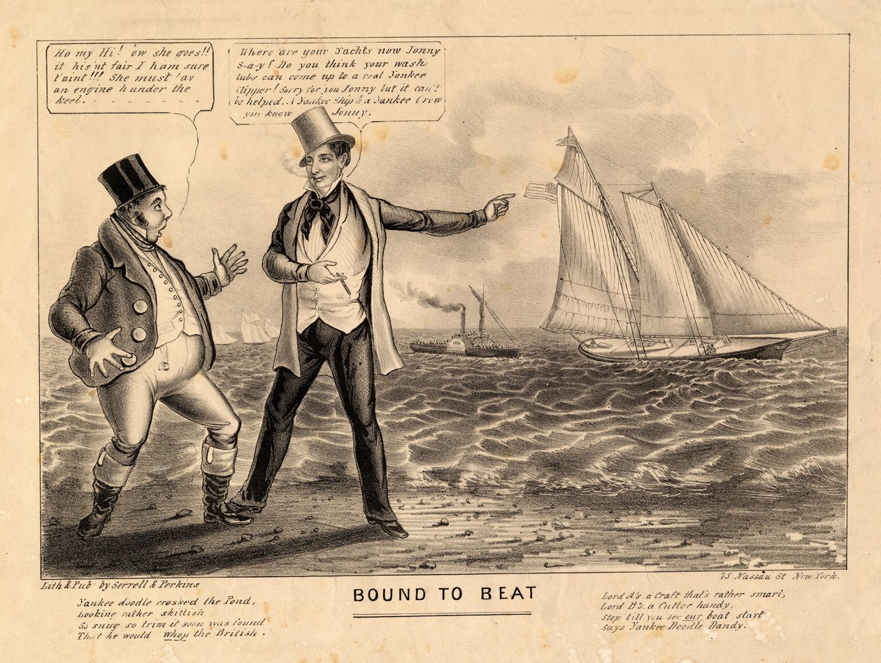 Bound to Beat: Yankee Doodle przekroczył staw... autorstwa American School