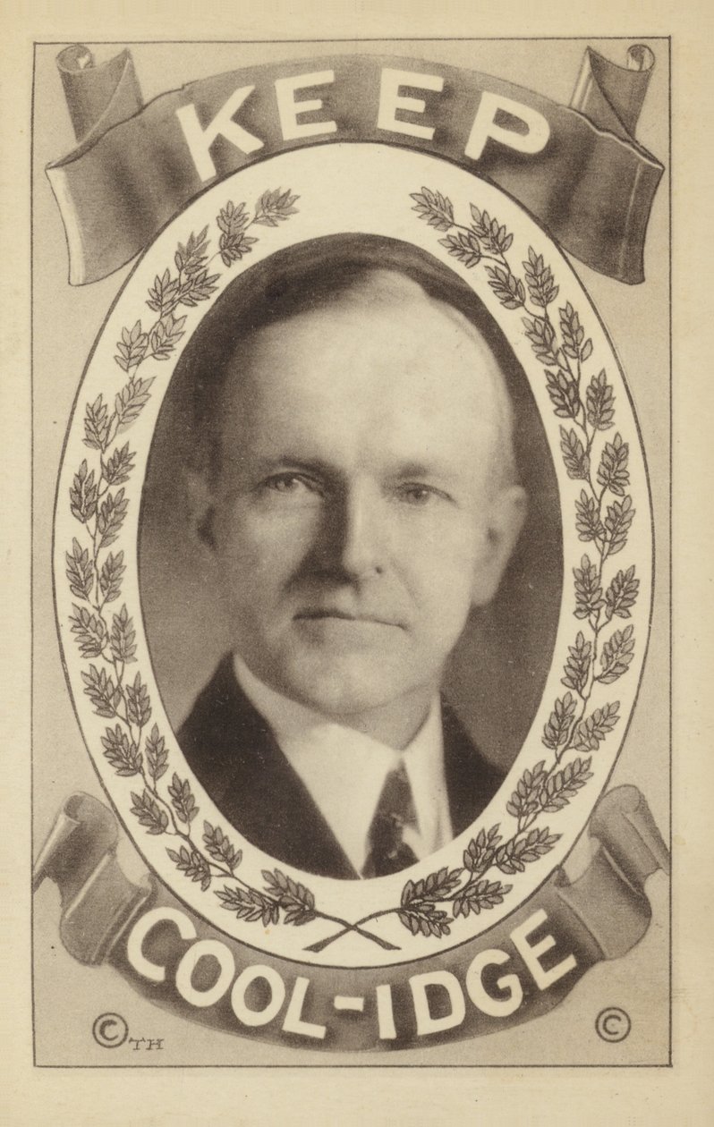 Calvin Coolidge (litografia) autorstwa American School
