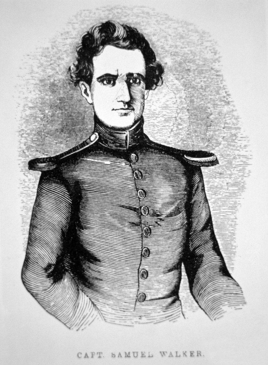 Kapitan Samuel Walker (1815-47) 1847 (grafika) autorstwa American School