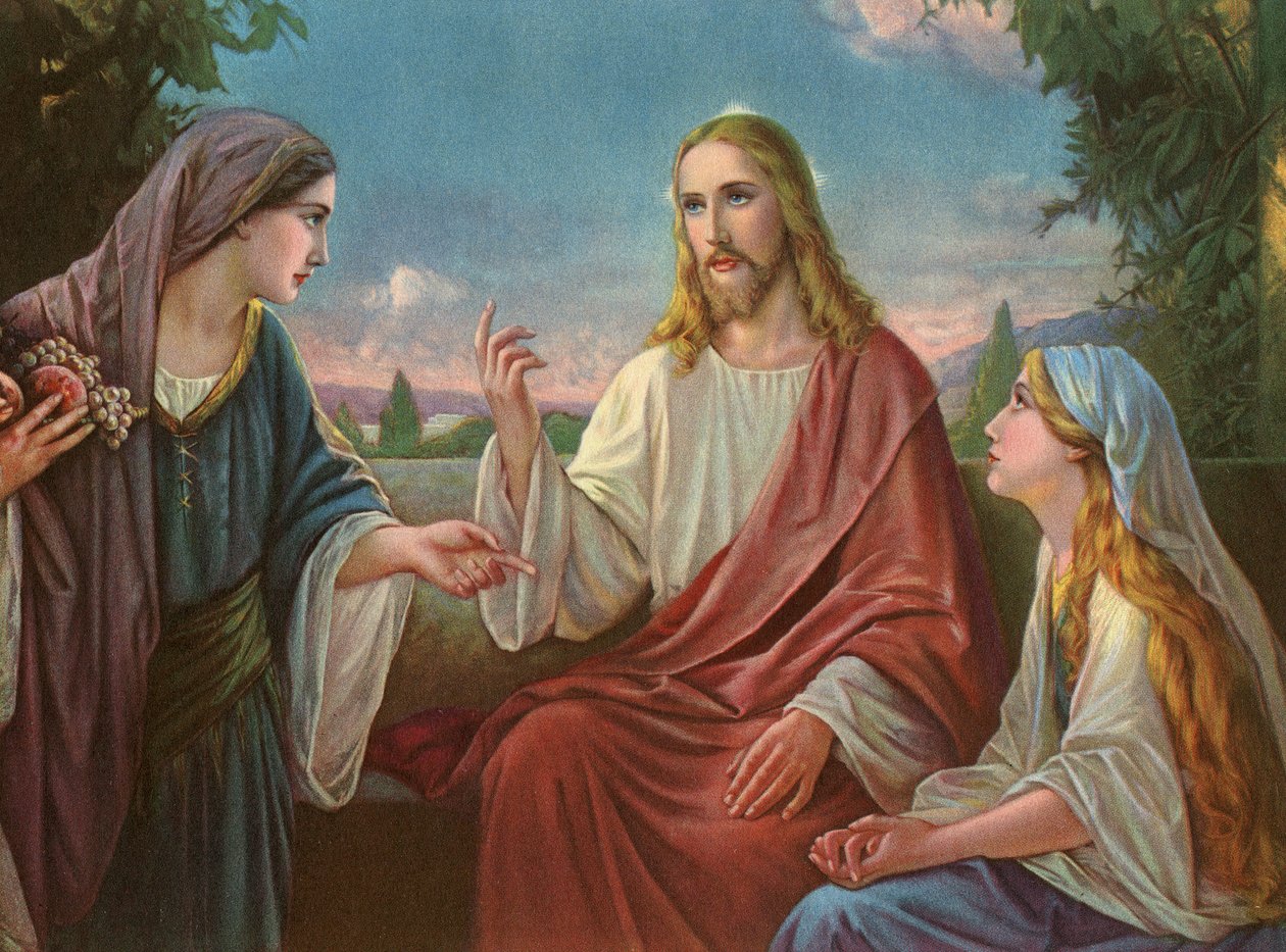 Chrystus z Dziewicą Maryją i Marią Magdaleną autorstwa American School