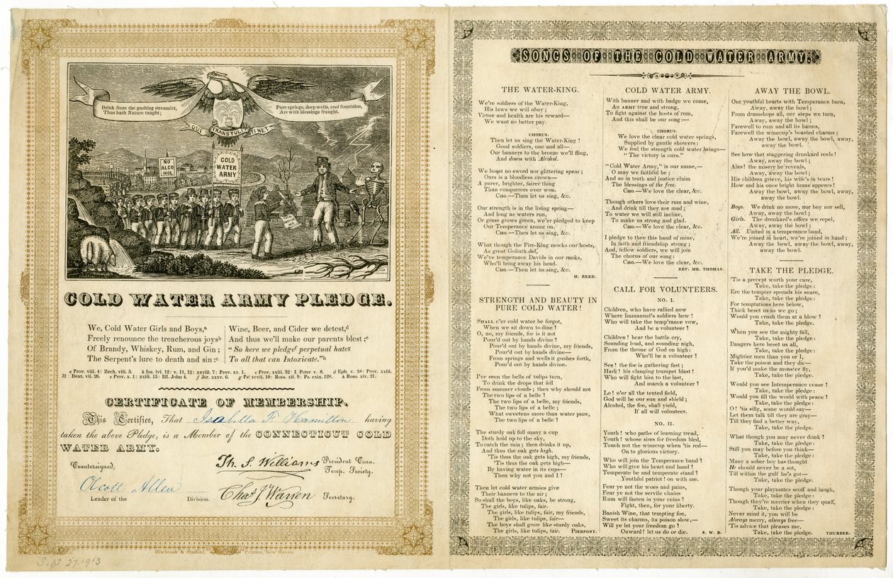 Przyrzeczenie Armii Zimnej Wody autorstwa American School