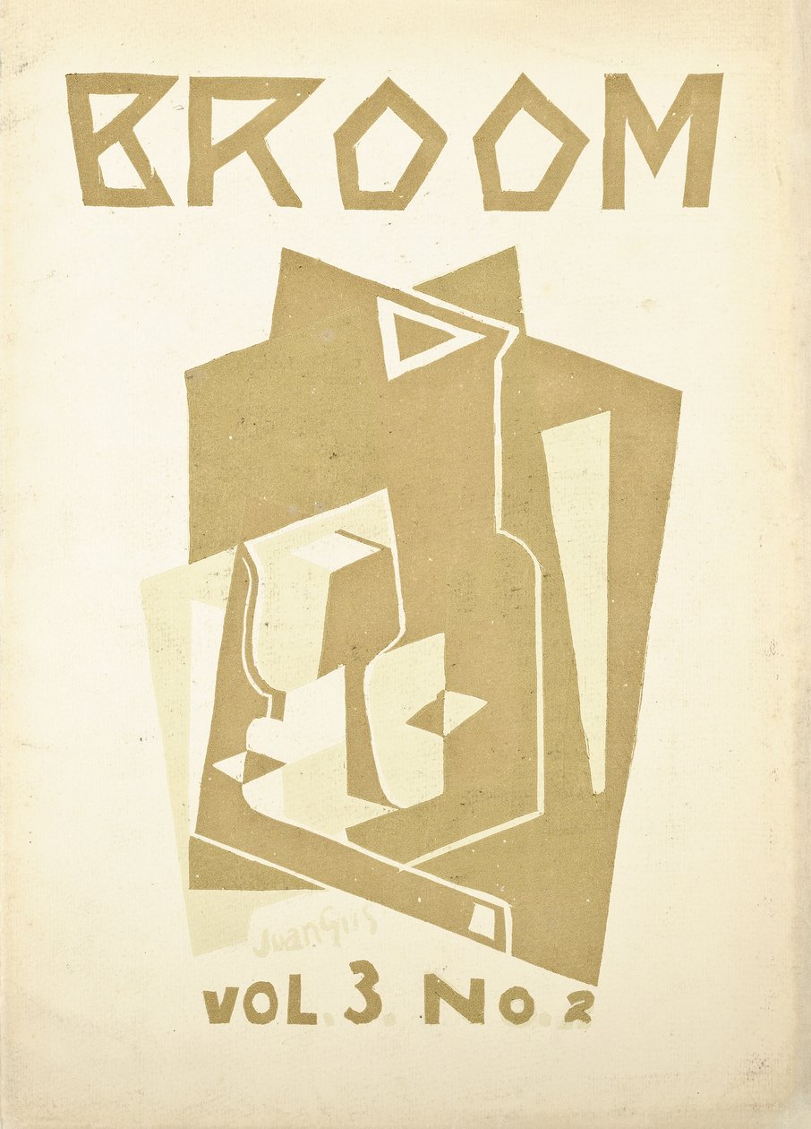 Okładka tomu 3, numer 2, magazynu artystycznego "Broom", ok. 1900 r. 1921-1924 autorstwa American School