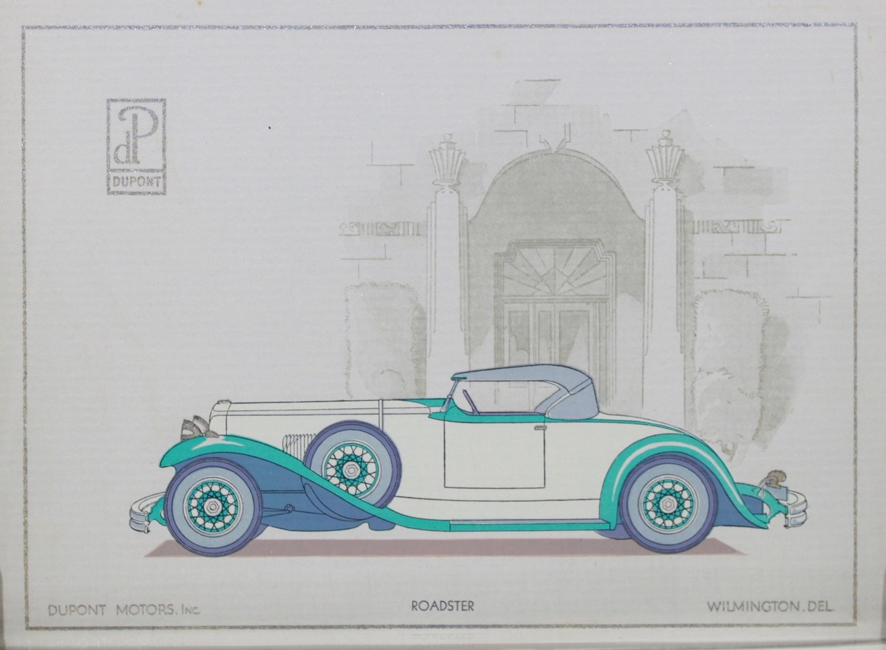 DuPont Motor Cars: Roadster, 1921 autorstwa American School