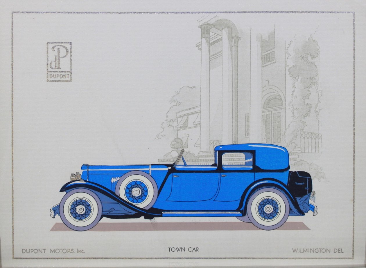 DuPont Motor Cars: samochód miejski, 1921 autorstwa American School