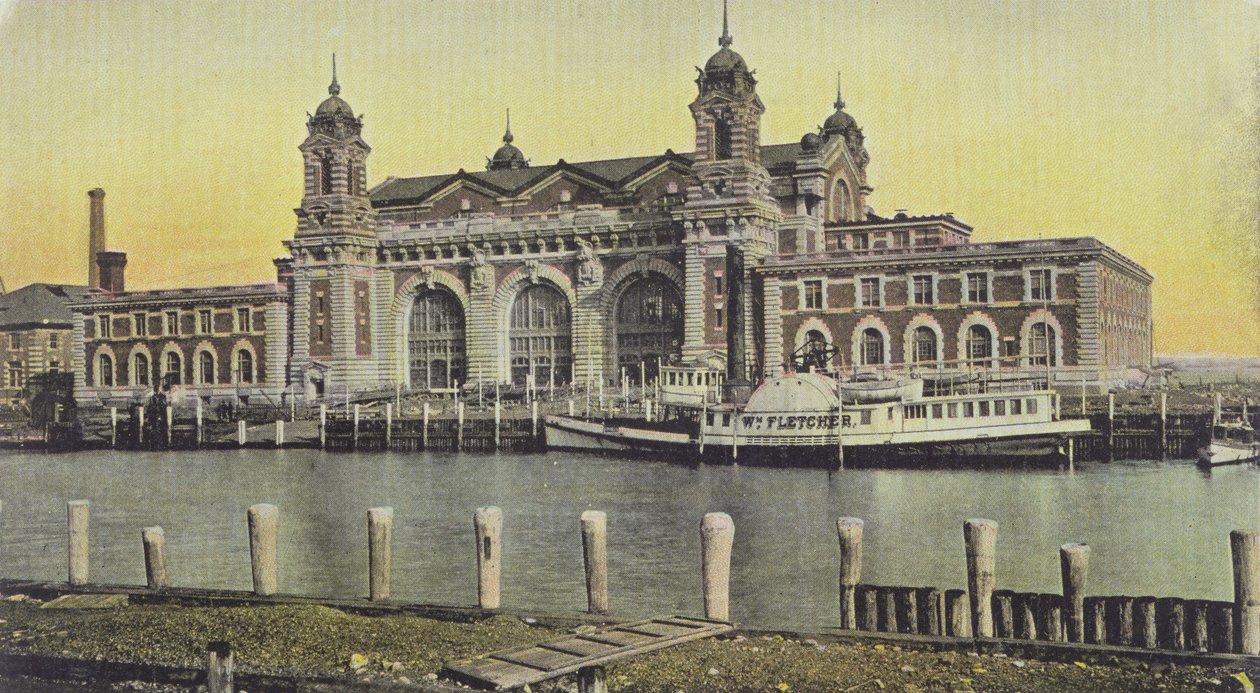 Ellis Island – Imigracja, Nowy Jork autorstwa American School
