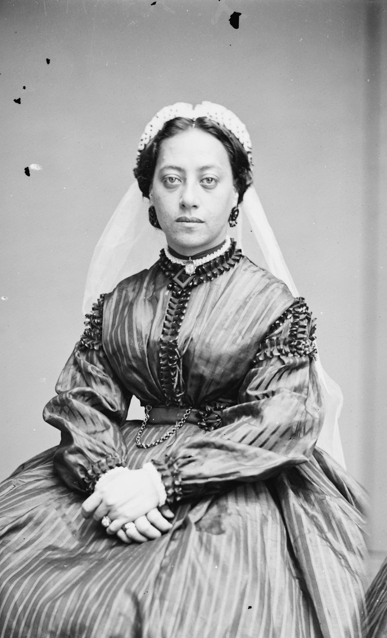 Emma, królowa kanapek, 1855-65 autorstwa American School