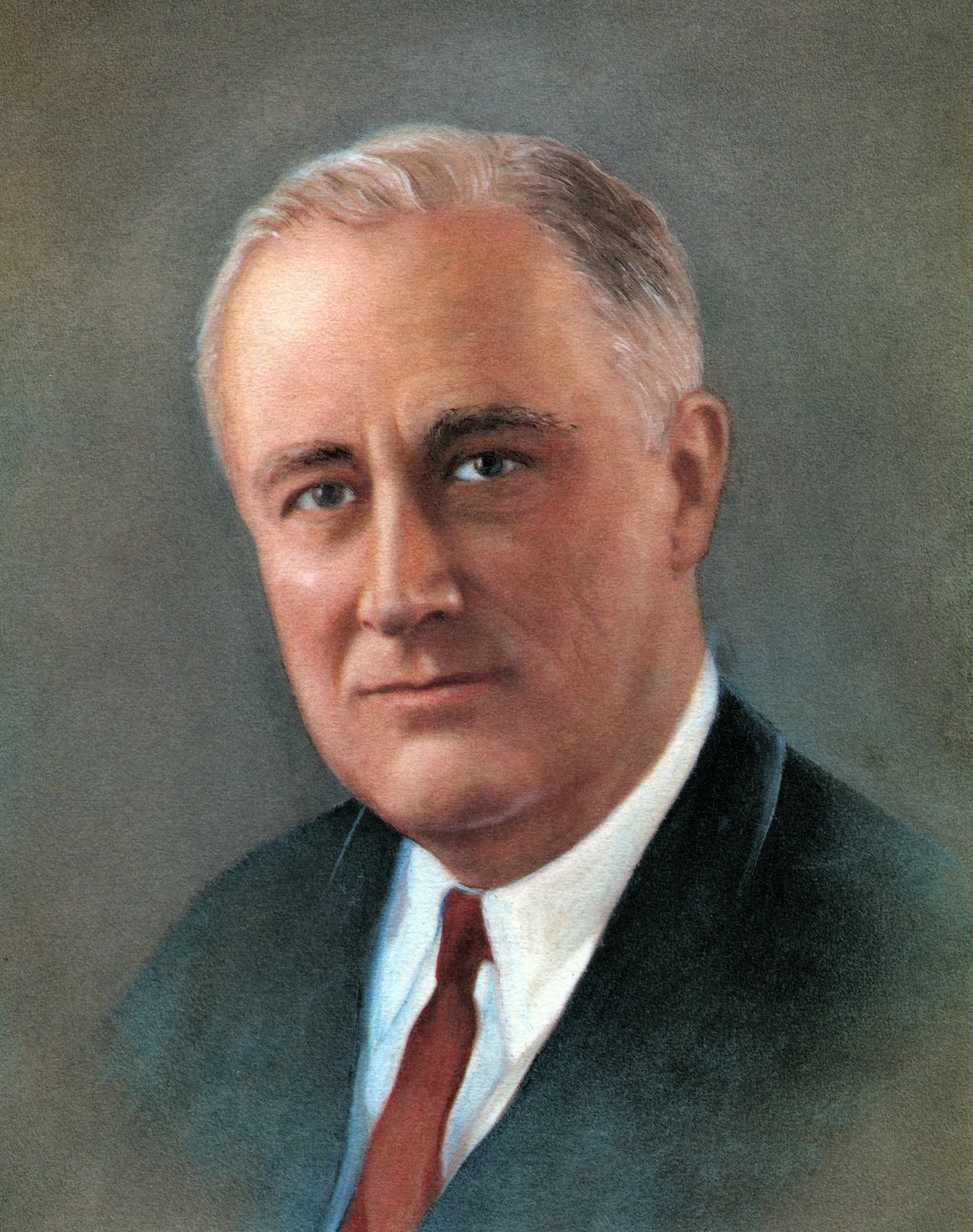 Franklin Delano Roosevelt autorstwa American School