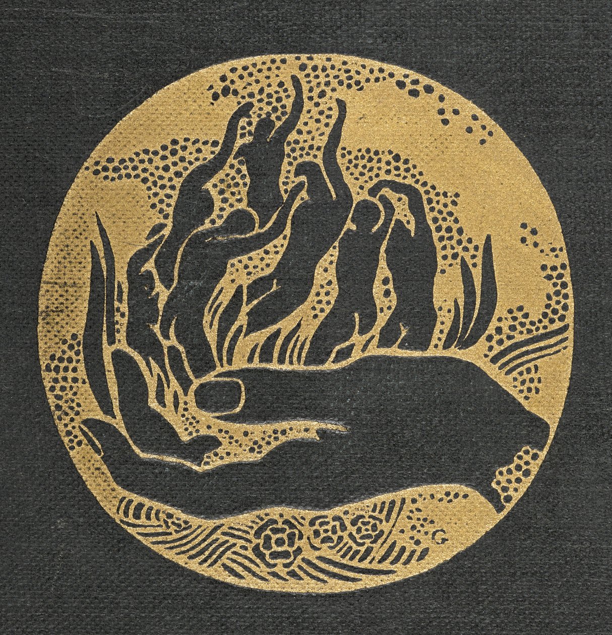 Przednia okładka The Prophet autorstwa Kahlila Gibrana autorstwa American School