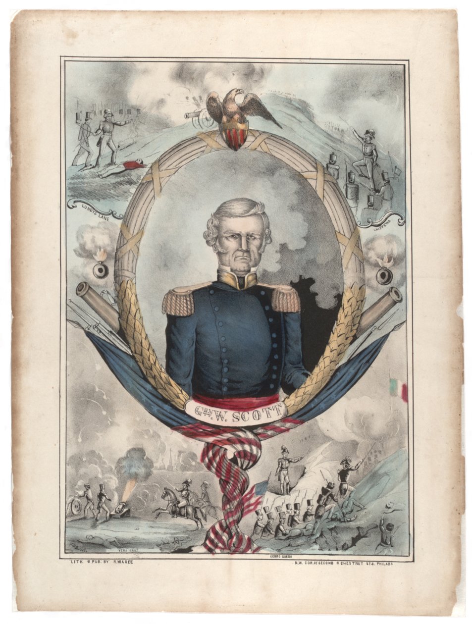 Generał W. Scott autorstwa American School