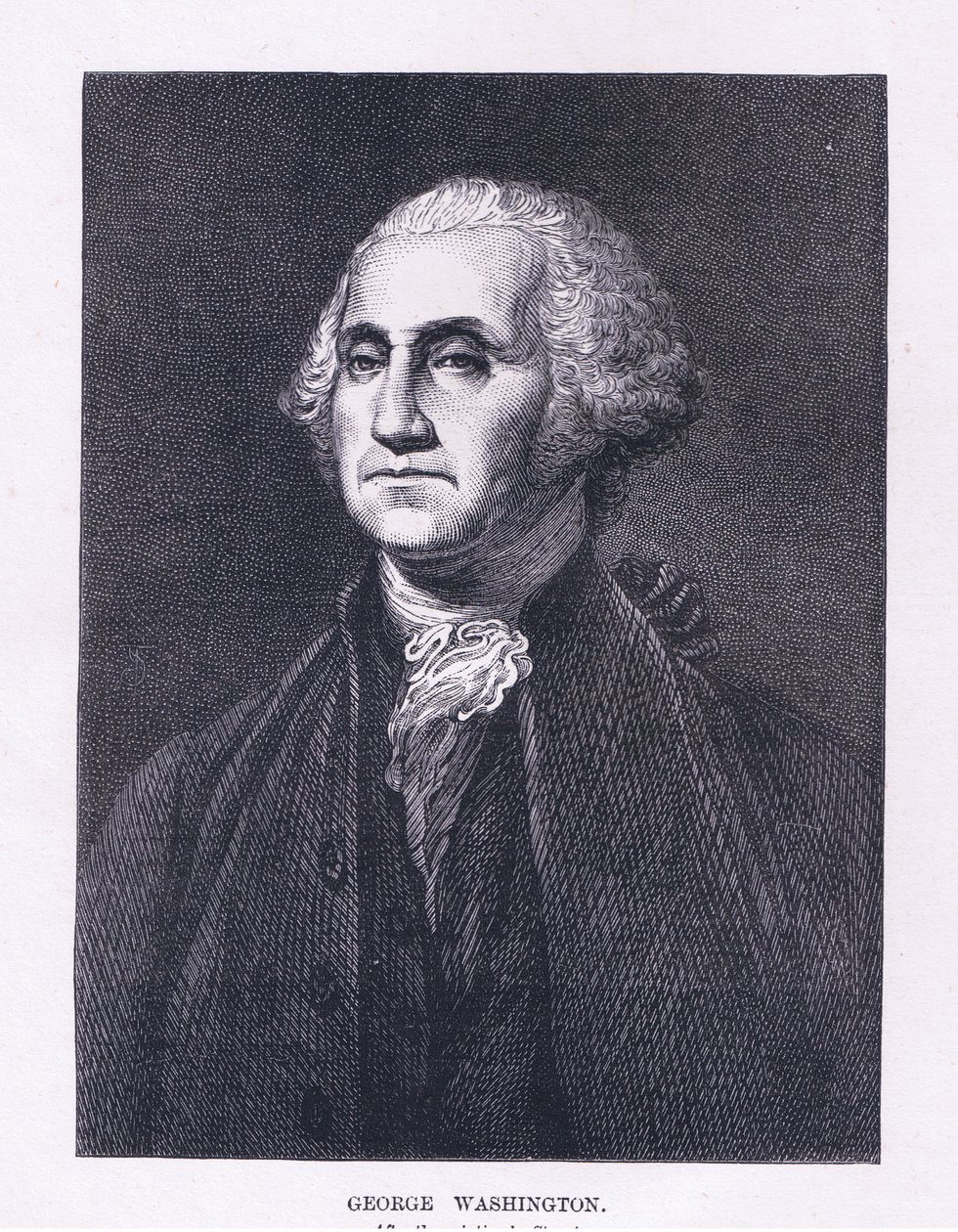 George Washington, ilustracja z pubu Cassell