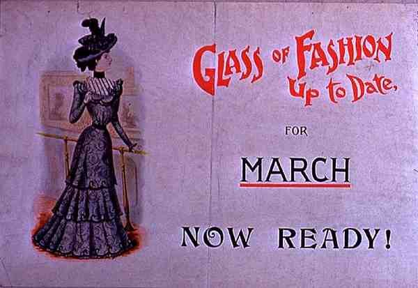 „Glass of Fashion, Up to Date”, marzec (kolor lito) autorstwa American School