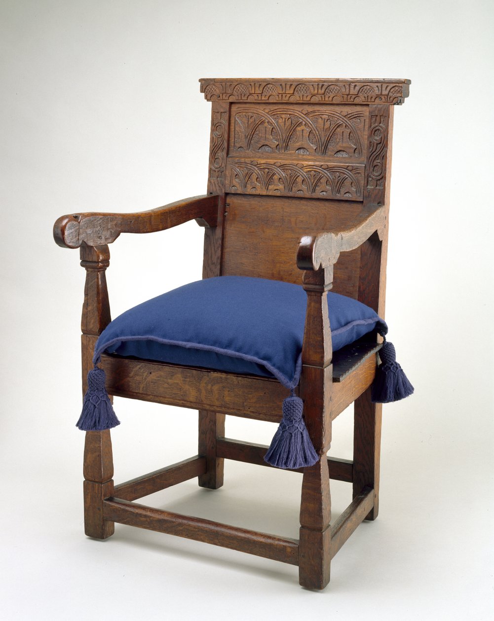 Great Chair, Hrabstwo Essex, Massachusetts, 1640-85 (biały dąb) autorstwa American School