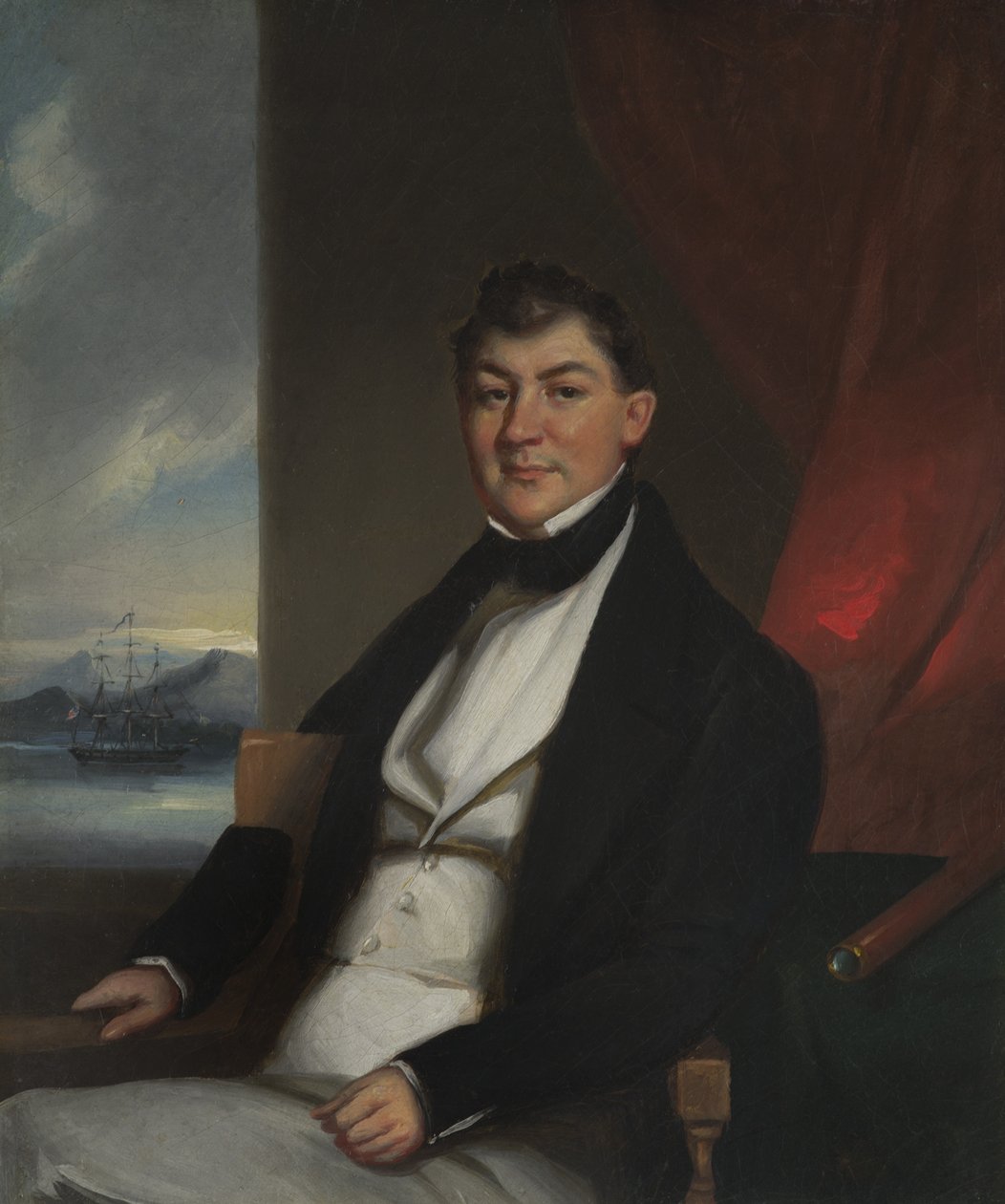 Hevlyn Benson, 1843 autorstwa American School