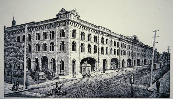 Terminal kolejowy nad rzeką Hudson, Nowy Jork autorstwa American School