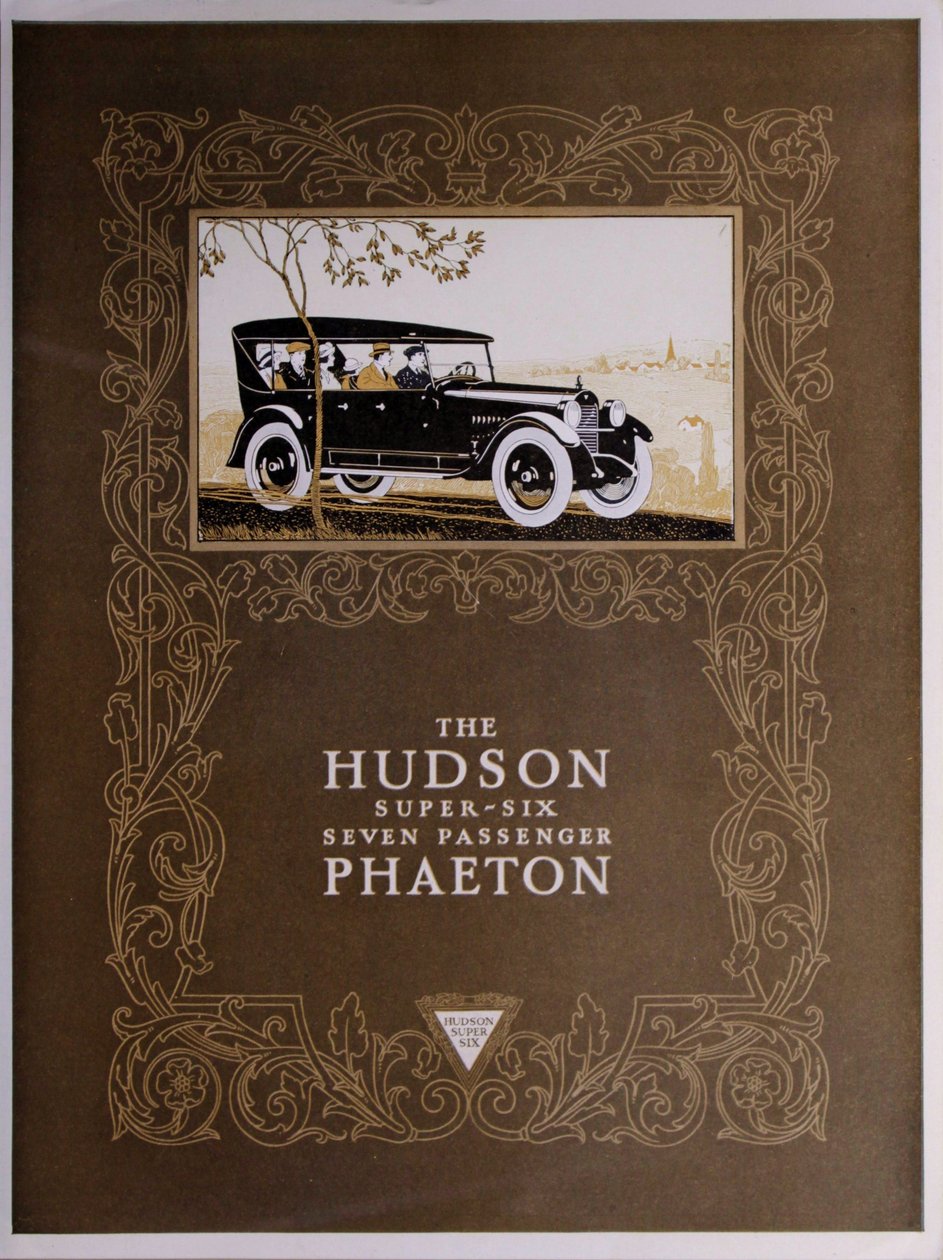 Hudson Super-Six Seven Phaeton pasażerski, 1923 r autorstwa American School