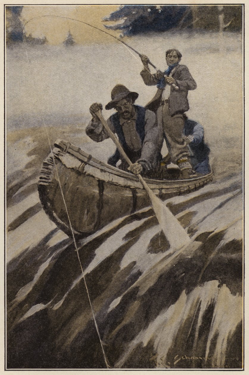 Ilustracja do Days Off and Other Digressions (kolorowa litografia) autorstwa American School