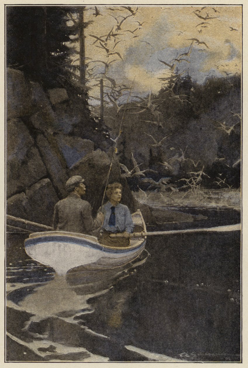 Ilustracja do Days Off and Other Digressions (kolorowa litografia) autorstwa American School