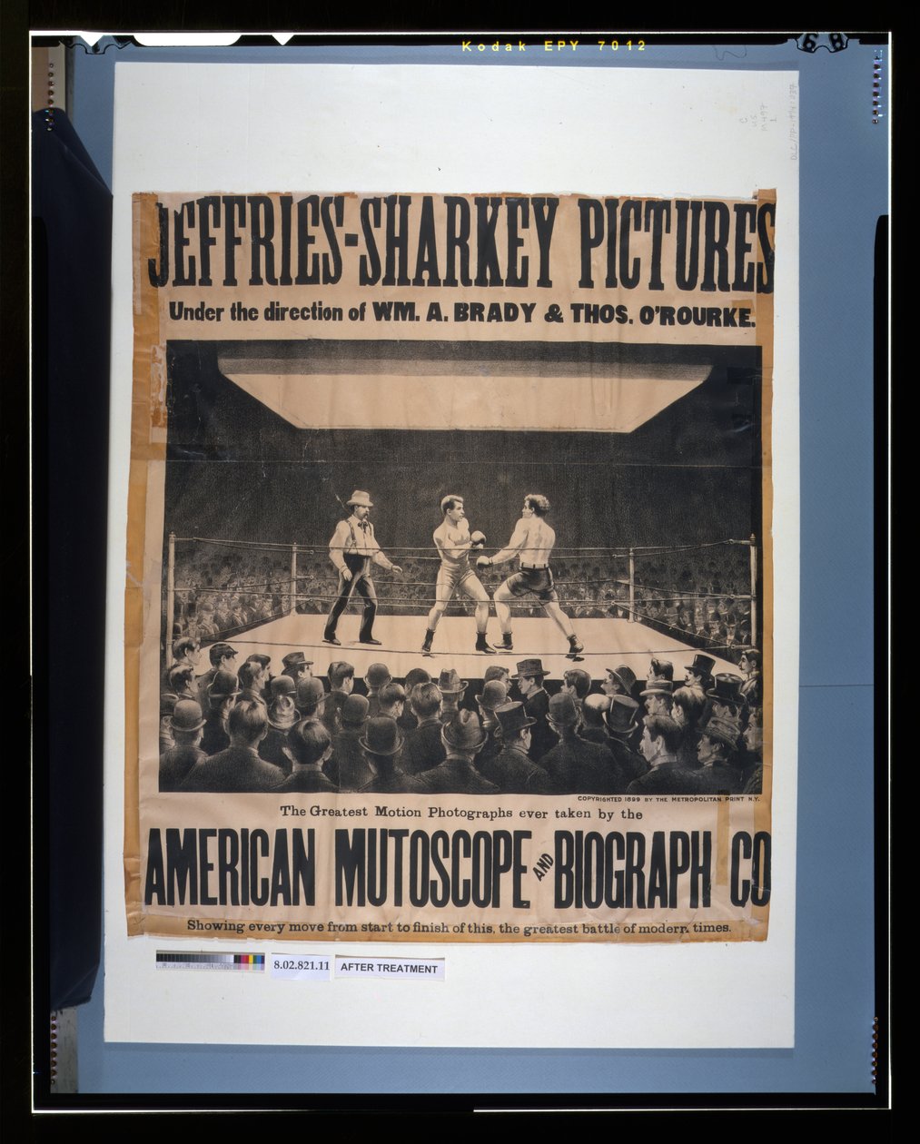 wyniki dla "Jeffries-Sharkey" - pod kierunkiem Wm. A. Brady i Thos. O