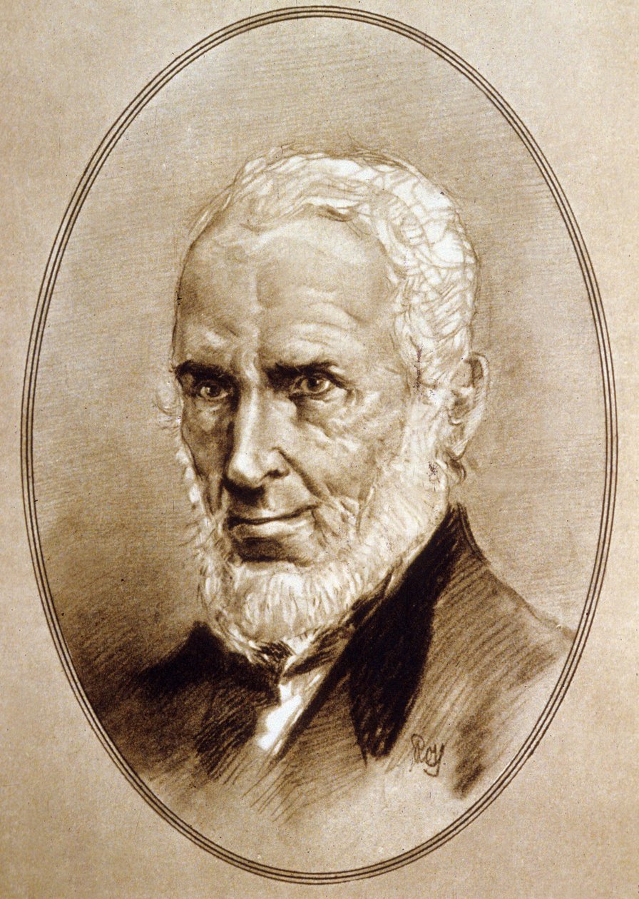 John Greenleaf Whittier (litografia) autorstwa American School