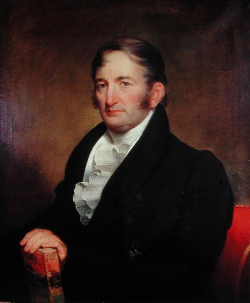 John Nice (1739-1806) (olej na płótnie) autorstwa American School