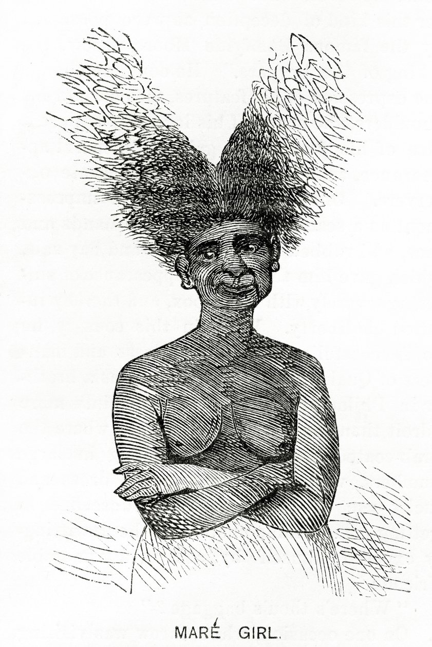 Mare Girl, ilustracja z Appletons Journal, 4 maja 1872 r. autorstwa American School