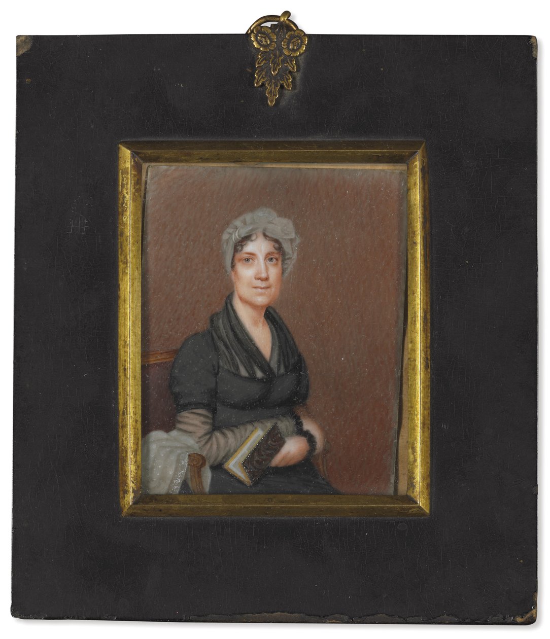 Maria Bowne Osgood, c.1789 (z kością słoniową) autorstwa American School