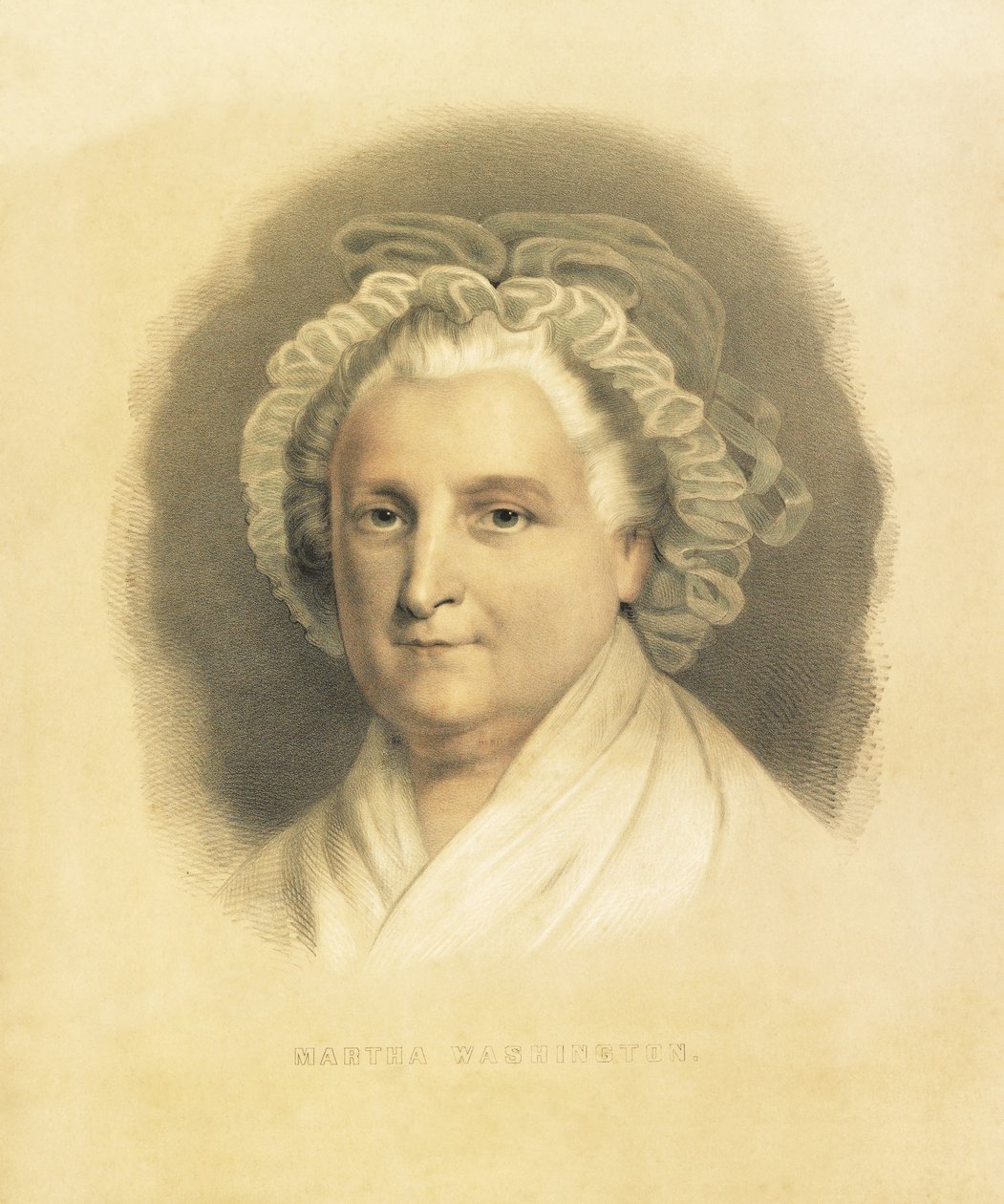 Martha Washington, wyd. 1857 autorstwa American School