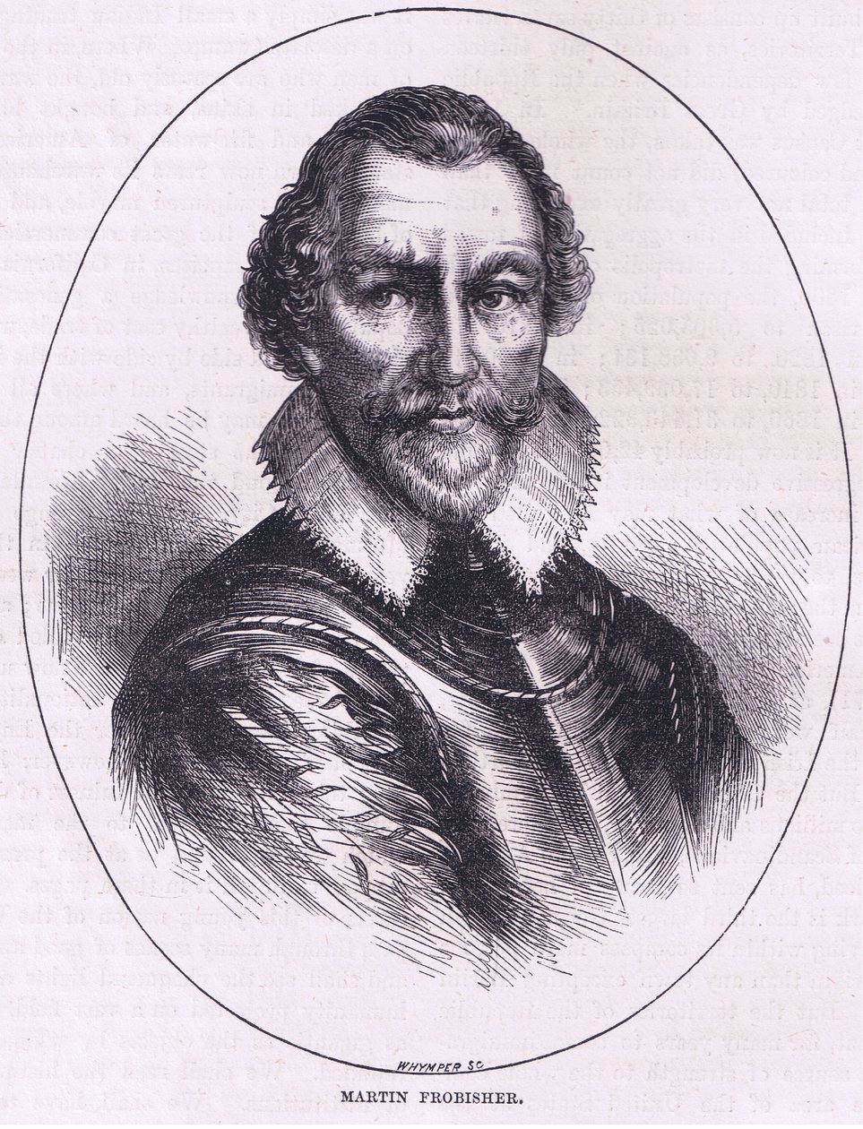 Martin Frobisher, ilustracja z pubu Cassell