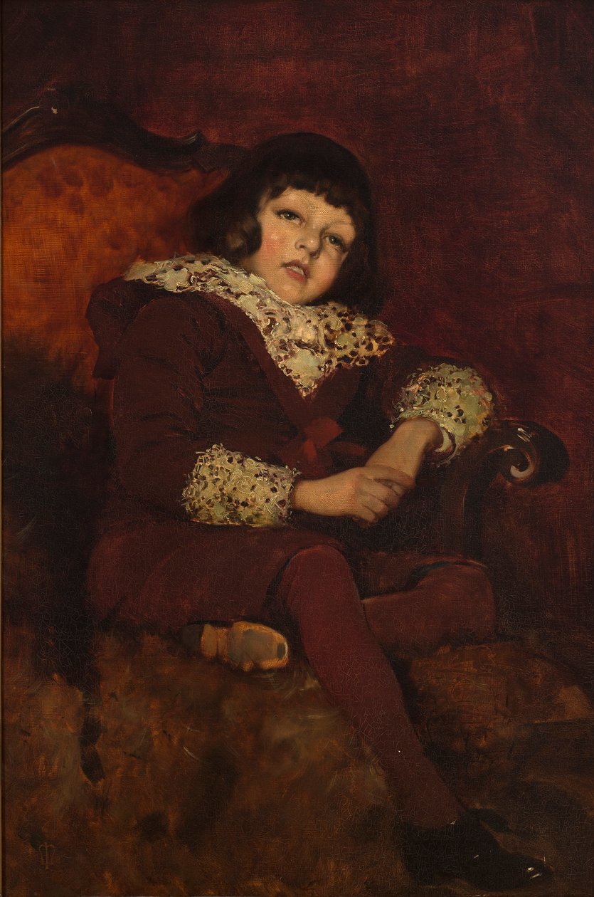 Mistrz Mavor (olej na płótnie) autorstwa American School