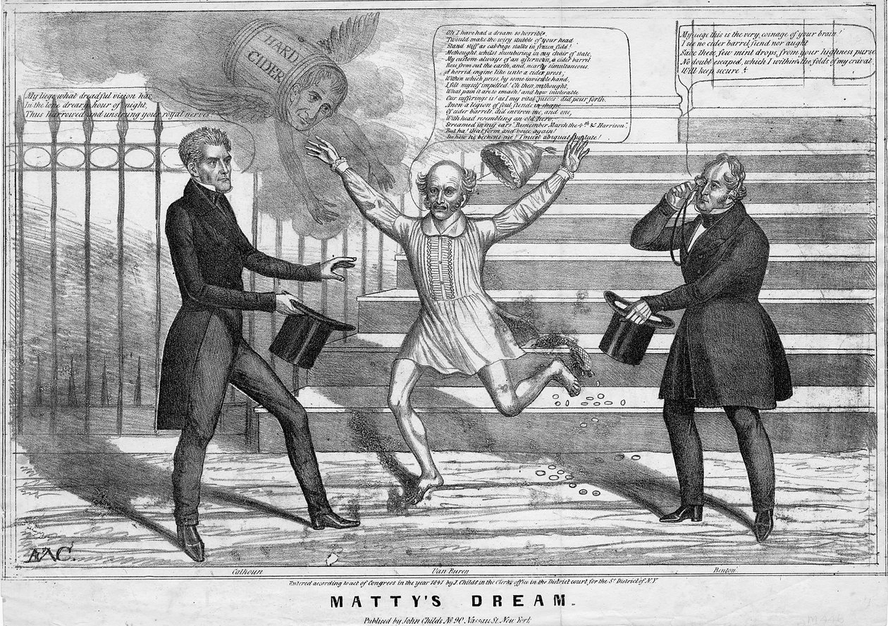 Sen Mattys, opublikowany przez Johna Childsa, Nowy Jork, 1841 autorstwa American School