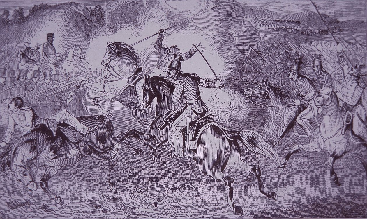 Wojna meksykańsko-amerykańska (1846-48), bitwa pod Buena Vista autorstwa American School