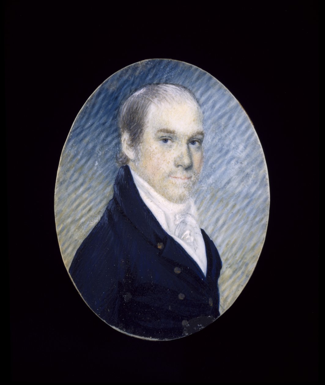 Miniatura Williama Cadogana Simesa (1773-1824), ok. 1930 r. 1810-1824 (akwarela na kości słoniowej) autorstwa American School