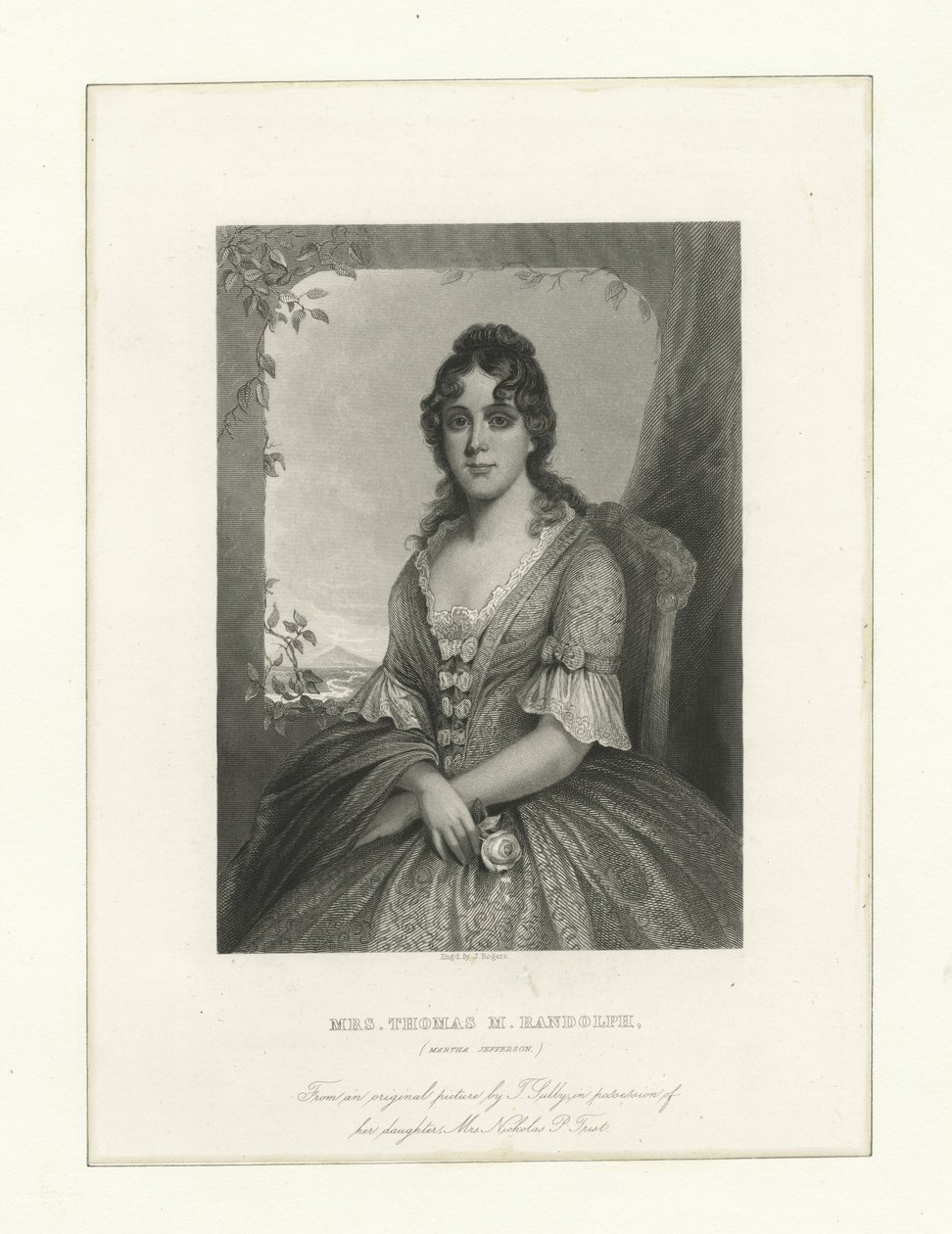 Pani Thomas M. Randolph autorstwa American School