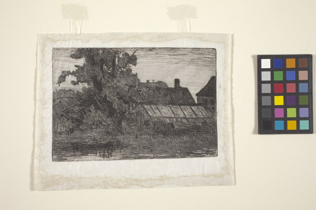 Monachium (akwaforta i akwatinta) autorstwa American School