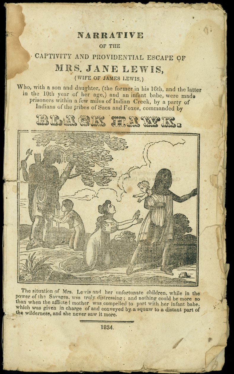 Opowieść o niewoli i opatrznościowej ucieczce pani Jane Lewis, opublikowana w 1832 r. autorstwa American School
