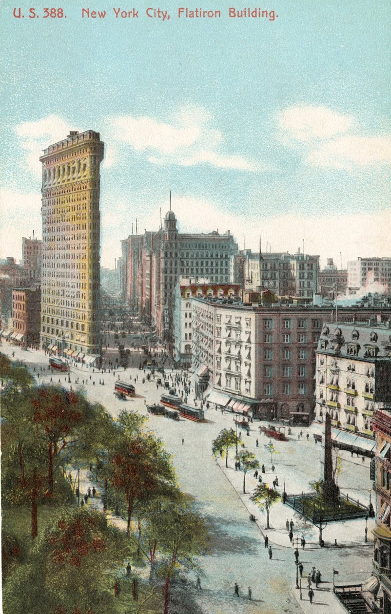 Nowy Jork, budynek Flatiron autorstwa American School