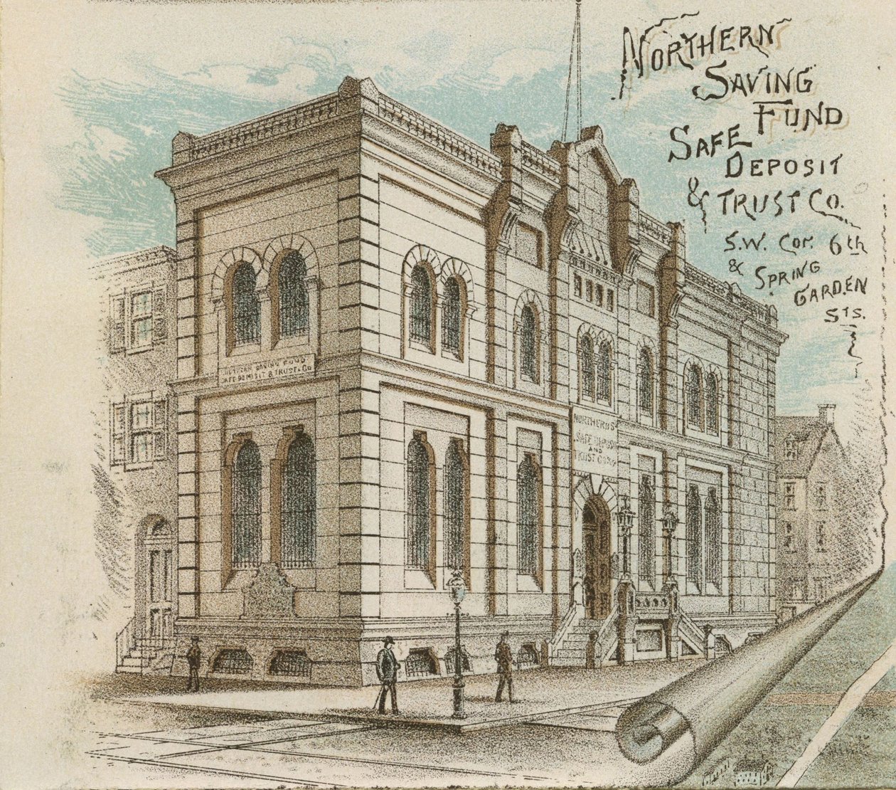 Northern Saving Fund Safe Deposit & Trust Co., 1885-86 autorstwa American School