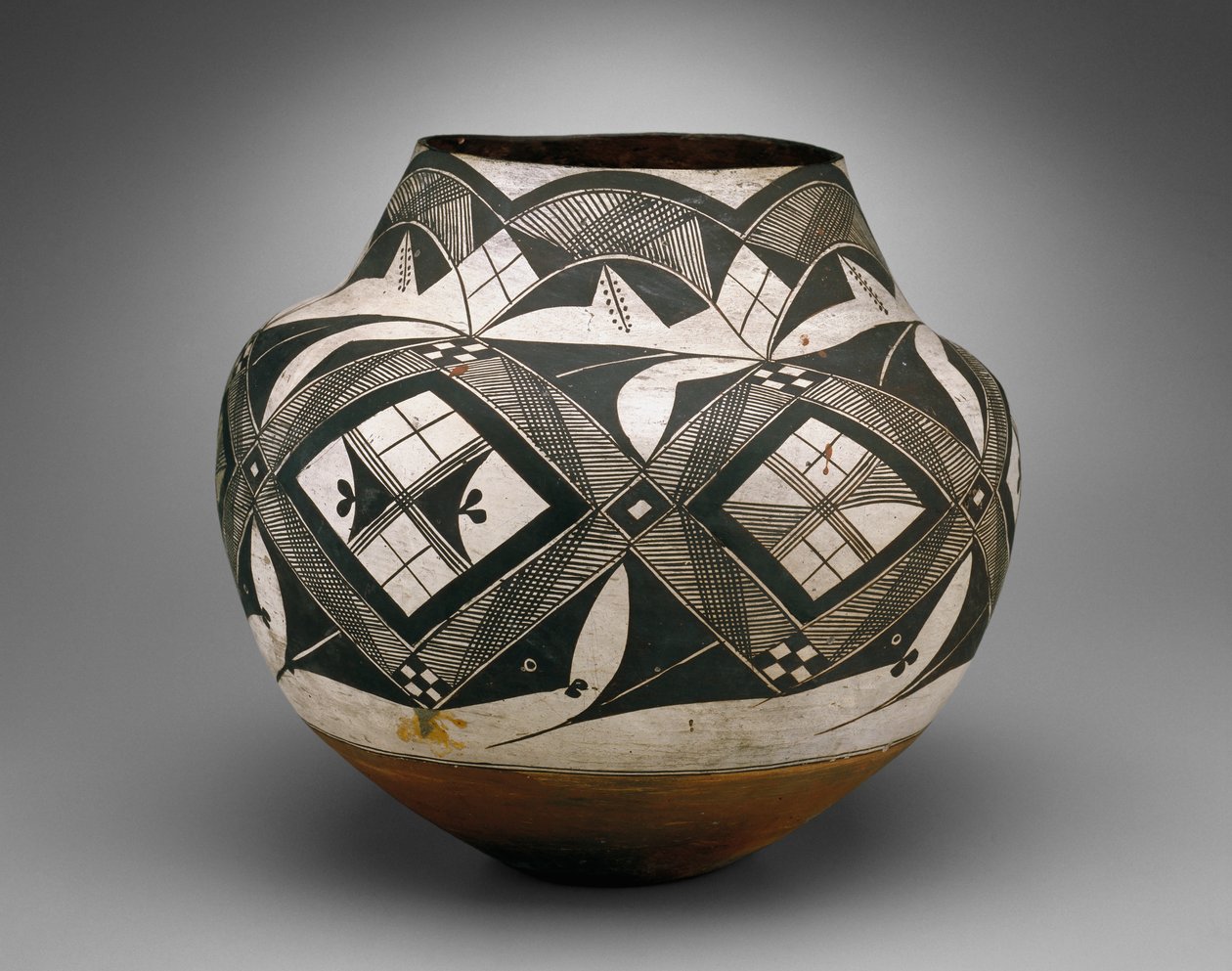 Garnek, Haaku, Acoma Pueblo (ceramiczny) autorstwa American School